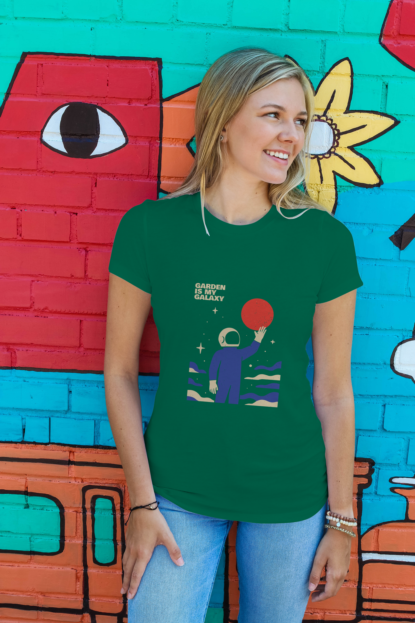 T-shirt "Garden is my galaxy"
