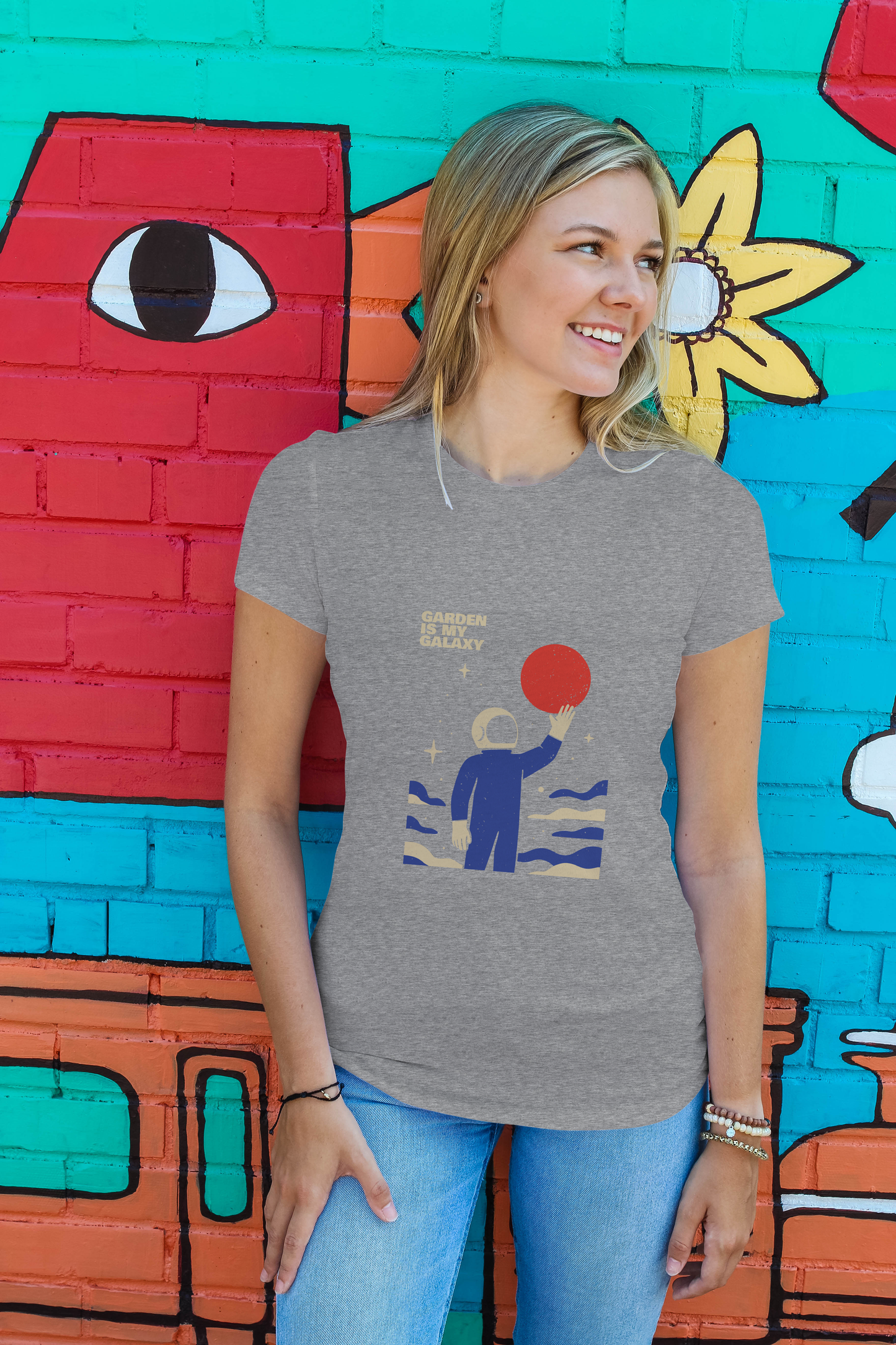 T-shirt "Garden is my galaxy"