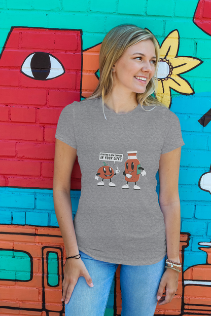 T-shirt "Starting a new chapter in your life?"